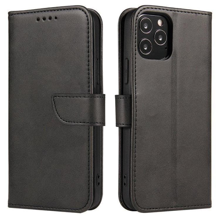Motorola Edge 20 Lite Plånboksfodral Magnet Elegant - Svart
