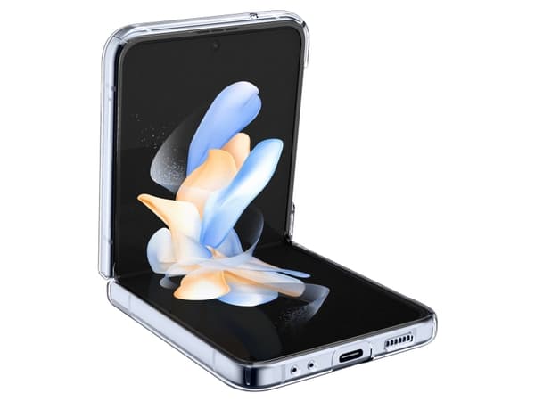 Spigen AirSkin, Suojus, Samsung, Galaxy Z Flip 4, 19,3 cm (7.6"), Läpinäkyvä