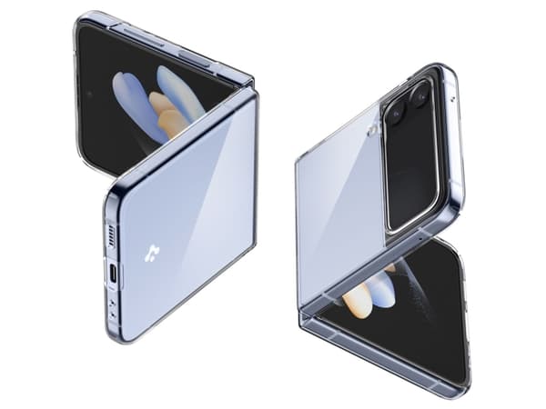 Spigen AirSkin, Suojus, Samsung, Galaxy Z Flip 4, 19,3 cm (7.6"), Läpinäkyvä