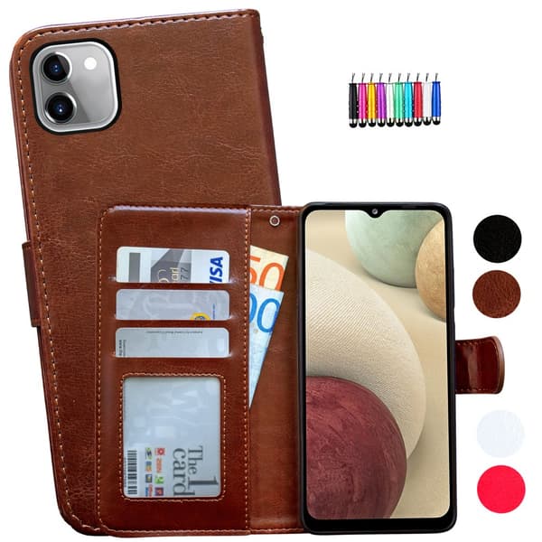 Samsung Galaxy A03 - Mobiltaske / Leather Case Pink