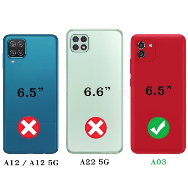 Samsung Galaxy A03 - Mobiltaske / Leather Case