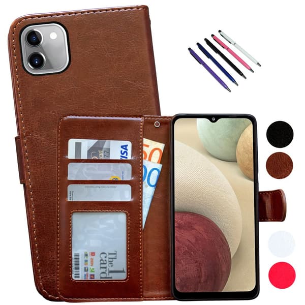 Samsung Galaxy A03 - Mobiltaske / Leather Case Pink