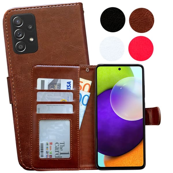 Samsung Galaxy A33 5G - Mobiltaske / Leather Case Black