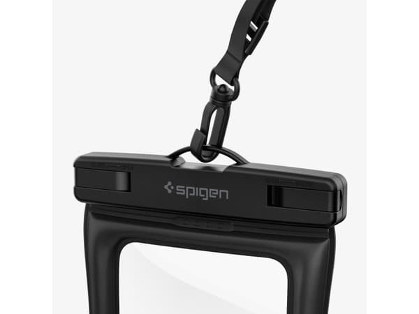 Spigen AquaShield, Fodral, Universal, 17,5 cm (6.9"), Svart, Transparent