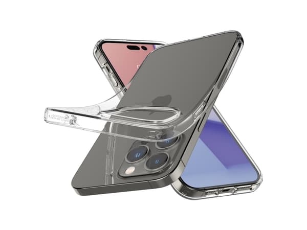 Spigen Liquid Crystal - Baksidesskydd för mobiltelefon - CrystalClear - för Apple iPhone 14 Pro