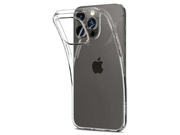 Spigen Liquid Crystal - Baksidesskydd för mobiltelefon - CrystalClear - för Apple iPhone 14 Pro