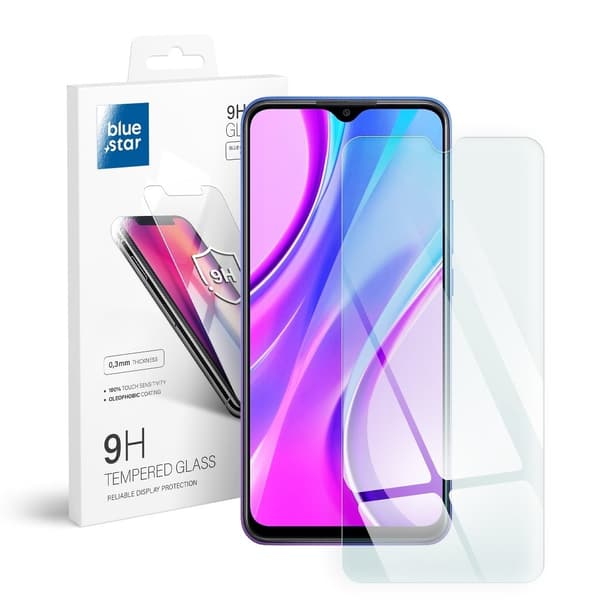 Blue Star Härdat Glas Skärmskydd till Xiaomi Redmi 9