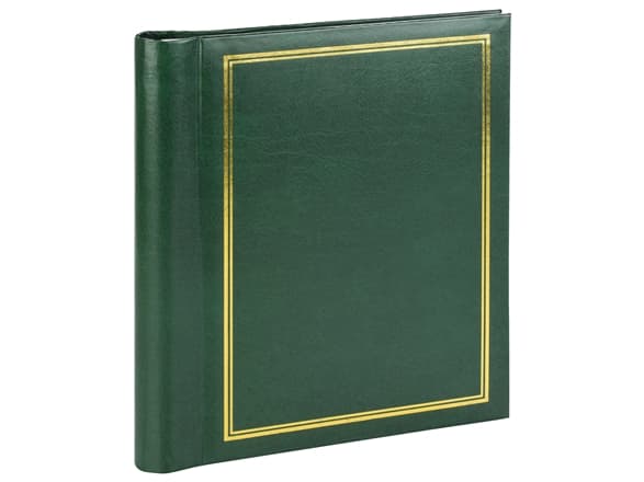 Fotoramme Victoria Collection Album SA60S Magnetisk 60 sider Klassisk, grønn (10180)
