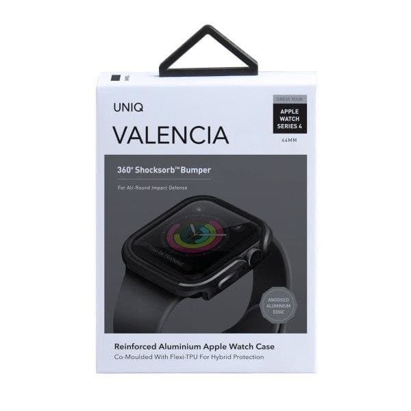 UNIQ skal Valencia Apple Watch Series 5/ 4 44MM szary/gunmetal