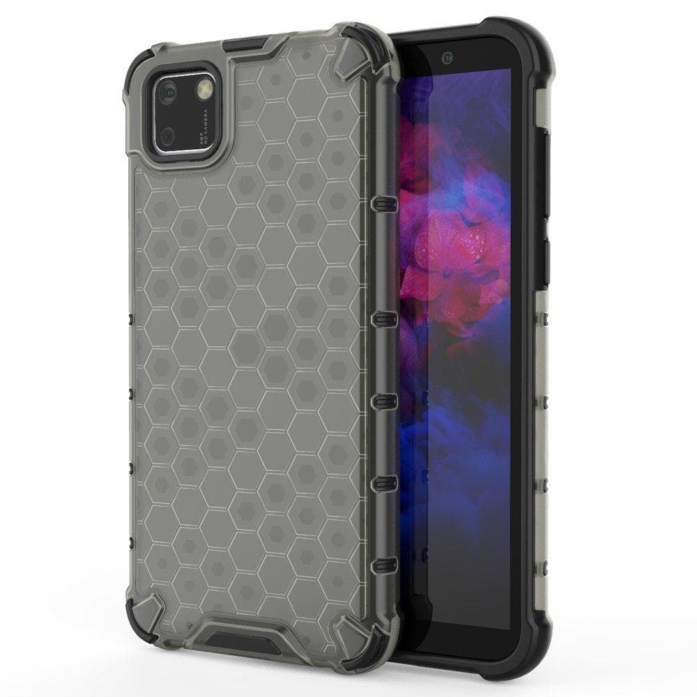 Honeycomb Armor Skal till Huawei Y5p - Svart