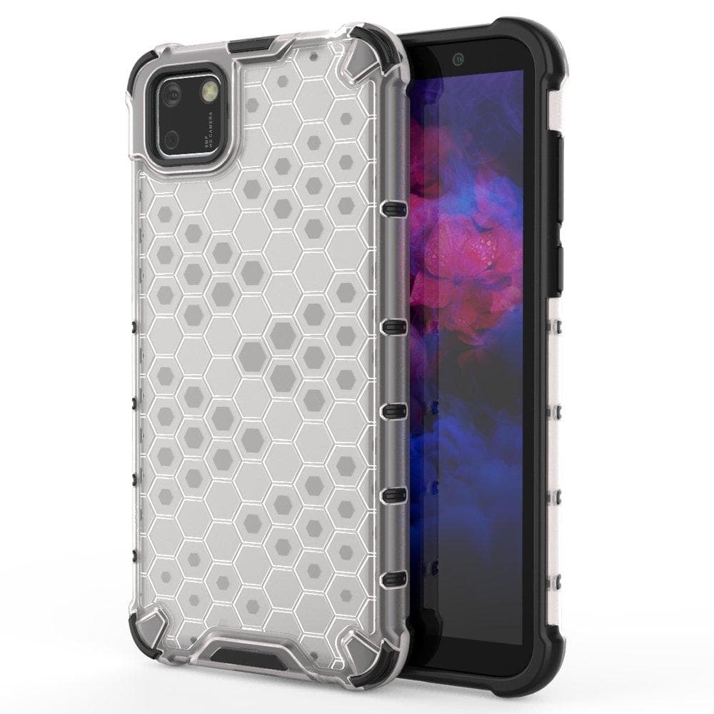 Honeycomb Armor Skal till Huawei Y5p transparent
