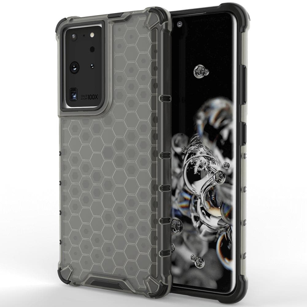 Honeycomb Armor Skal till Samsung Galaxy S21 Ultra 5G - Svart