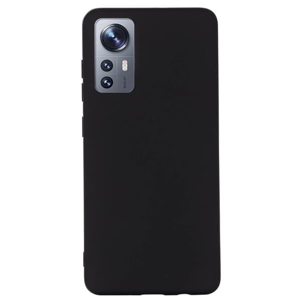 Liquid Silikon skal till Xiaomi 12 - Svart