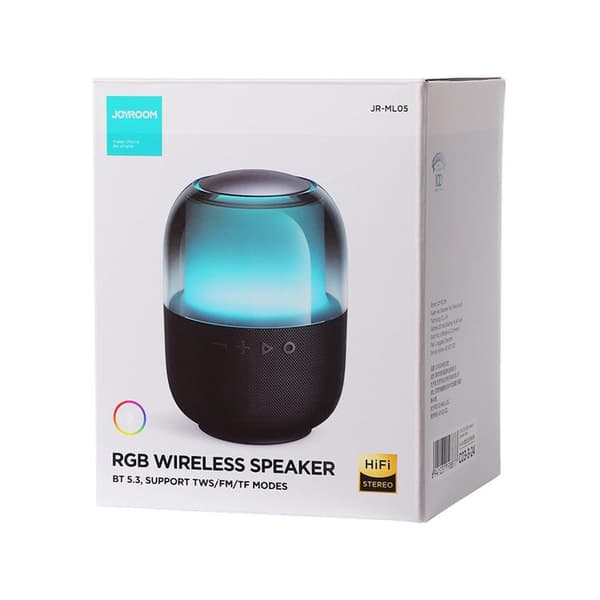 Joyroom Bluetooth 5.3 Trådlös RGB Högtalare - Svart