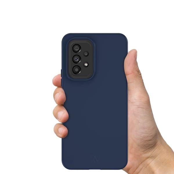 Samsung Galaxy A53 Silikonskal Rvelon - Blå