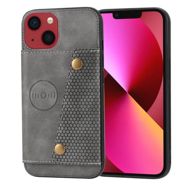 iPhone 14 Plus - Smidigt Skal med Korthållare FLOVEME
