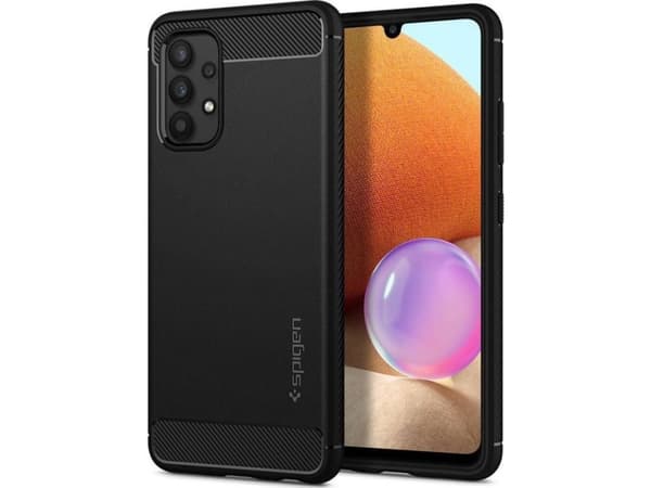 Spigen ACS02324, Omslag, Samsung, Galaxy A72, 17 cm (6.7"), Svart