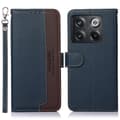 Pikkukuva 1 / 8: KHAZNEH puhelimen kansi OnePlus 10T/Ace Pro - sininen/ruskea