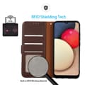 Miniatyrbild 6 av 8: KHAZNEH OnePlus 10T / Ace Pro Plånboksfodral - Brun/Blå