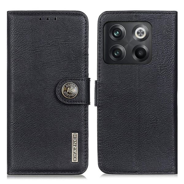 KHAZNEH OnePlus 10T / Ace Pro Plånboksfodral - Svart