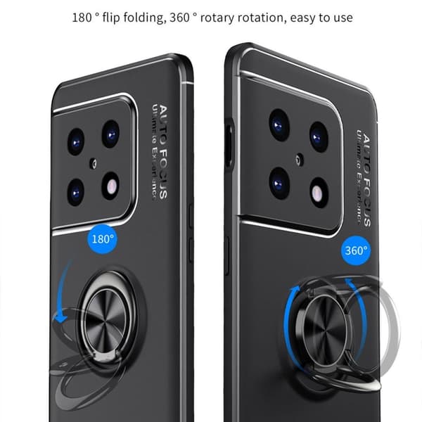 OnePlus 10 Pro 5G deksel med fingerring og innebygd plate