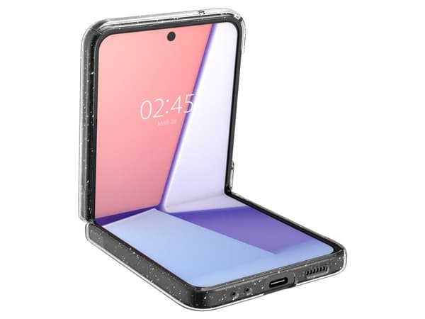 Spigen ACS05113, Suojus, Samsung, Galaxy Z Flip 4, 17 cm (6.7"), Läpinäkyvä