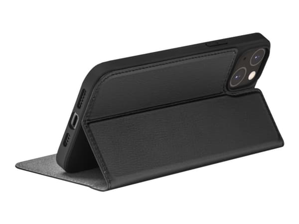 dbramante1928 Oslo - Lommebok for mobiltelefon - 100 % resirkulert plast, resirkulert veganlær - svart - for Apple iPhone 14 Plus
