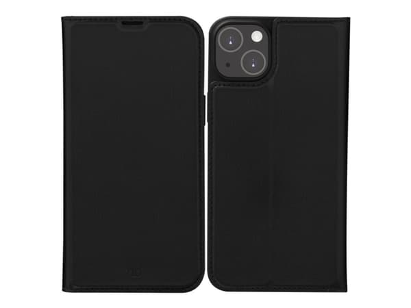 dbramante1928 Oslo - Lommebok for mobiltelefon - 100 % resirkulert plast, resirkulert veganlær - svart - for Apple iPhone 14 Plus