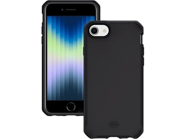 Mobilis 066023, Suojus, Apple, IPHONE SE 3RD GEN - IPHONE SE 2ND GEN - IPHONE 8 - IPHONE 7, 11,9 cm (4.7"), Musta