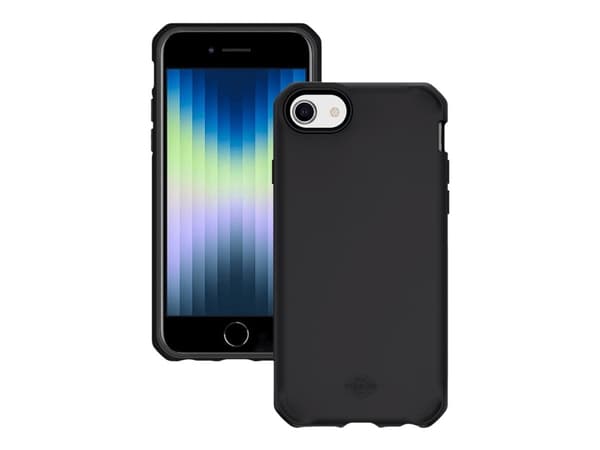 Mobilis 066023, Suojus, Apple, IPHONE SE 3RD GEN - IPHONE SE 2ND GEN - IPHONE 8 - IPHONE 7, 11,9 cm (4.7"), Musta