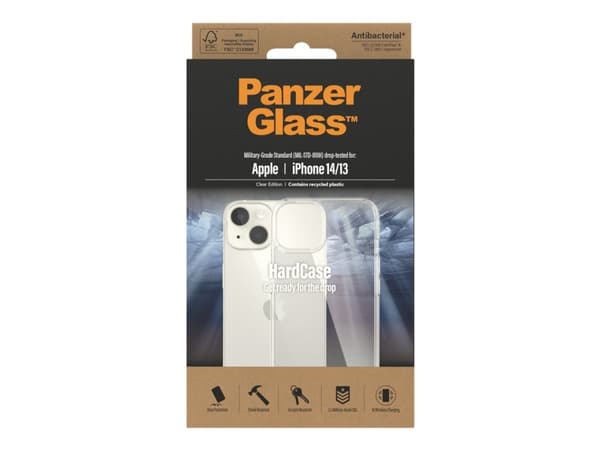 PanzerGlass™ | Kovakotelo - Takakansi matkapuhelimelle - Läpinäkyvä | Apple iPhone 13/14