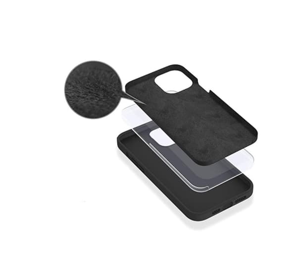 eSTUFF ES67120008-BULK, Suojus, Apple, iPhone 14 Pro Max, 17 cm (6.7"), Musta