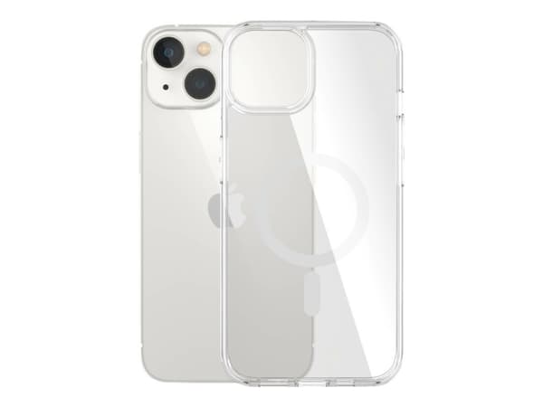 PanzerGlass HardCase - Clear Edition - baksidesskydd för mobiltelefon - MagSafe-kompatibilitet - återvunnen plast - transparent - för Apple iPhone 14