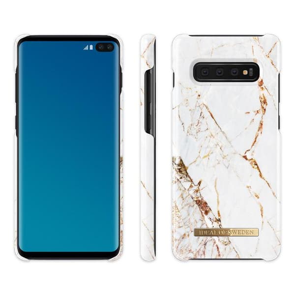 Galaxy S10+ Carrara Gold | Mobilskal iDeal of Sweden