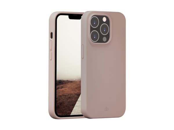 dbramante1928 Greenland - Baksidedeksel for mobiltelefon - 100 % resirkulert plast - rosa sand - for Apple iPhone 14 Pro Max