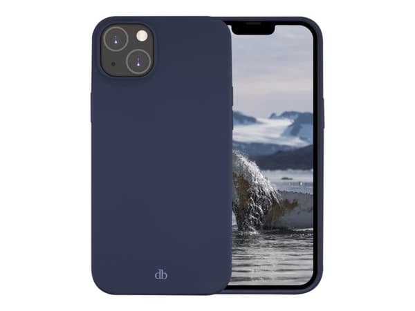dbramante1928 Greenland - Baksidedeksel for mobiltelefon - 100 % resirkulert plast - asurblå - for Apple iPhone 14 Plus