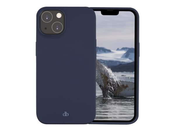 dbramante1928 Greenland - Baksidedeksel for mobiltelefon - 100 % resirkulert plast - asurblå - for Apple iPhone 14