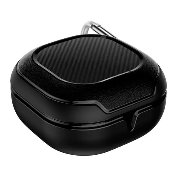 Galaxy Buds 2 Pro/2/Live/Pro Skal Rough Carbon - Svart