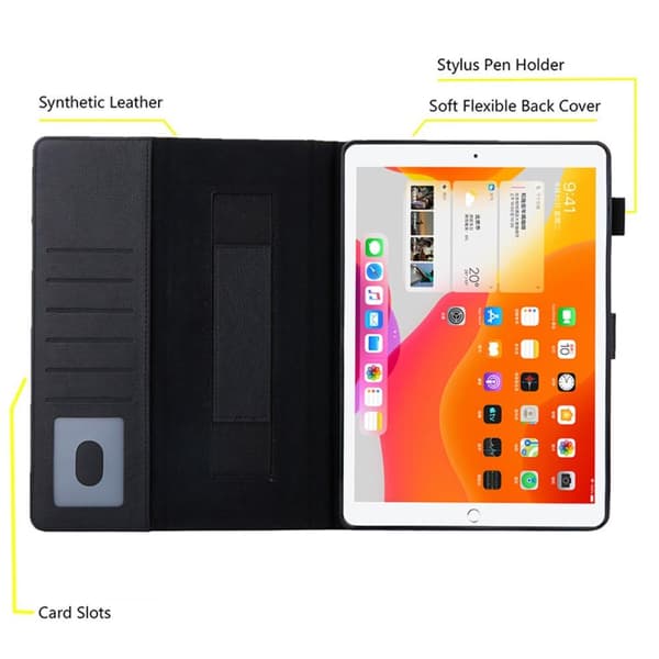 iPad Pro 11 (2018/2020/2021)/iPad Air 4 10.9 (2020) Fodral - Svart