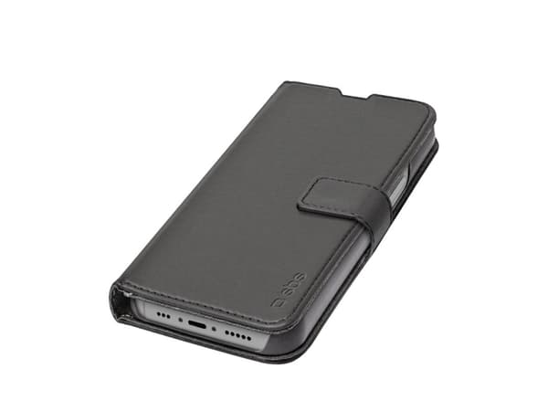 SBS TEBKWALIP1467PK, Lommebok-etui, Apple, iPhone 14 Pro Max, 17 cm (6.7"), Sort