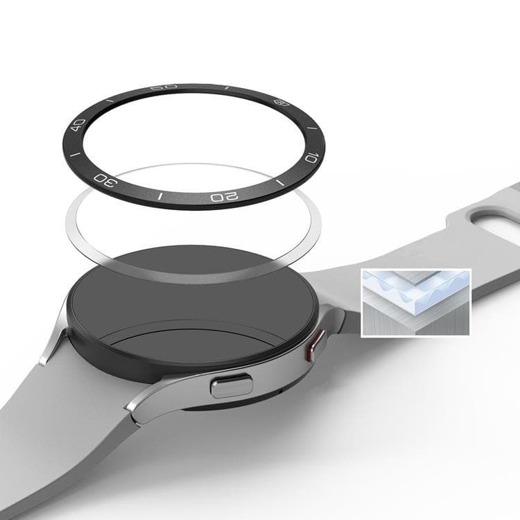 Ringke Galaxy Watch 5/4 (44mm) Skal Bezel Styling - Silver