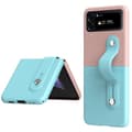 Miniatyrbild 1 av 7: Galaxy Z Flip 4 Skal Wrist Band Kickstand - Rosa