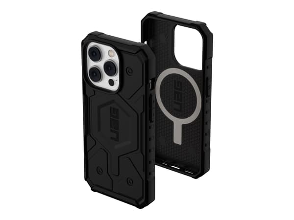 UAG Rugged Case for iPhone 14 Pro [6.1-in] - Pathfinder for MagSafe Black - Baksidedeksel for mobiltelefon - robust - MagSafe-samsvar - termoplast-po