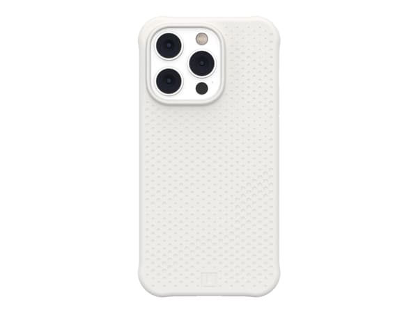 [U] Protective Case for iPhone 14 Pro [6.1-in] - Dot for MagSafe Marshmallow - Baksidedeksel for mobiltelefon - MagSafe-samsvar - væskesilikon - mars