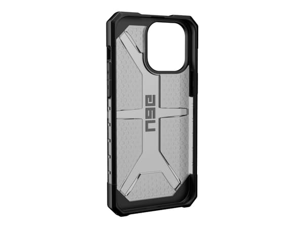 UAG Rugged Case for iPhone 14 Pro Max [6.7-in] - Plasma Ash - Baksidedeksel for mobiltelefon - polykarbonat, termoplast-polyuretan (TPU) - aske - 6.7