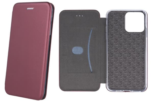 iPhone 14 Pro Fodral Elegance Diva Burgundy
