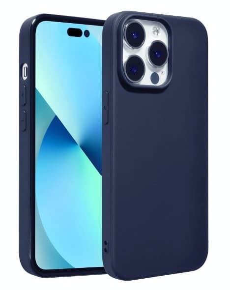 iPhone 14 Pro Skal Matt Blå