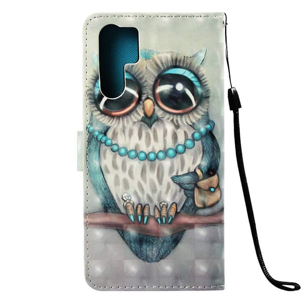 Plånboksfodral Samsung Galaxy S22 Ultra - Utsmyckad Uggla