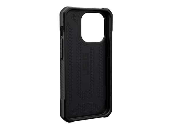 UAG Rugged Case for iPhone 14 Pro [6.1-in] - Monarch Carbon Fiber - Baksidedeksel for mobiltelefon - metall, polykarbonat, termoplast-polyuretan (TPU