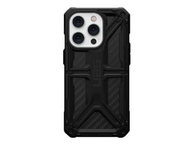 UAG Rugged Case for iPhone 14 Pro [6.1-in] - Monarch Carbon Fiber - Baksidedeksel for mobiltelefon - metall, polykarbonat, termoplast-polyuretan (TPU